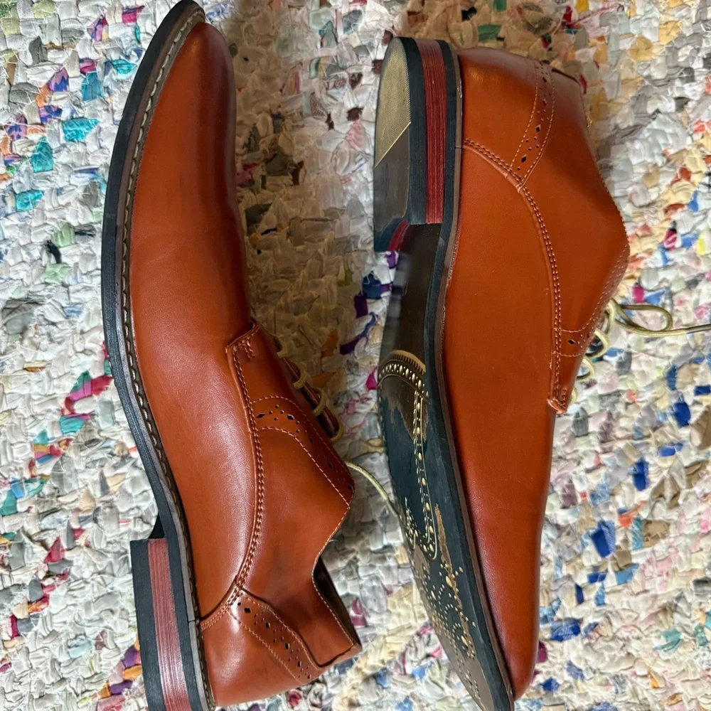 Elegant Brown Men's Oxfords‎